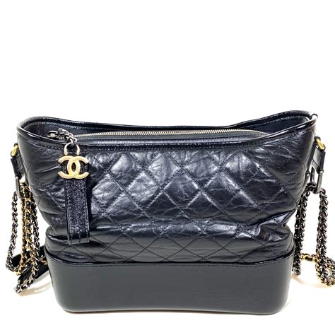 chanel gabrielle bag black|chanel gabrielle hobo bag jimin.